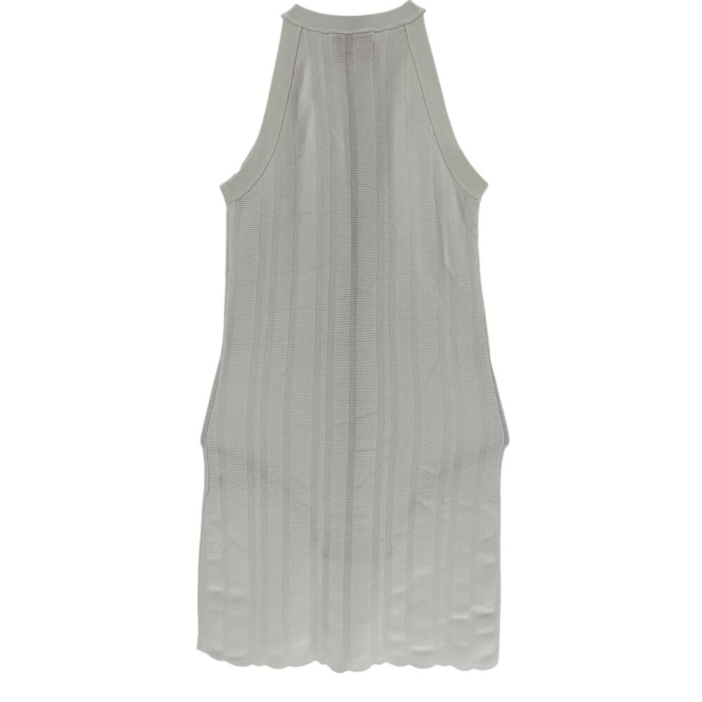 Solid & Striped Ribbed White Halter Dress Size XS - Picture 3 of 4